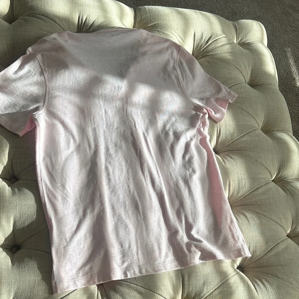 J. Crew Light Pink Polo Shirt